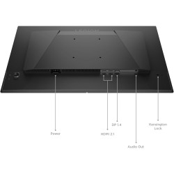 Lenovo Legion 27Q-10 OLED - Écran Gaming de 26.5" avec Eyesafe (QHD, QD-OLED, 240Hz, 0.03ms GtG, 2xHDMI+DP, AMD FreeSync Premium