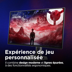 Lenovo Legion Pro 27UD-10 - Écran Gaming de 26.5" avec Eyesafe (UHD, QD-OLED, 240Hz, 0.03ms GtG, 2xHDMI+DP+ USB Type-C, AMD Free