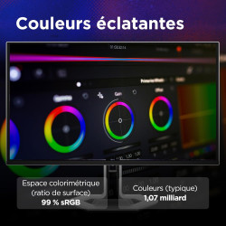 Lenovo Legion Pro 27UD-10 - Écran Gaming de 26.5" avec Eyesafe (UHD, QD-OLED, 240Hz, 0.03ms GtG, 2xHDMI+DP+ USB Type-C, AMD Free