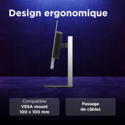 Lenovo Legion Pro 27UD-10 - Écran Gaming de 26.5" avec Eyesafe (UHD, QD-OLED, 240Hz, 0.03ms GtG, 2xHDMI+DP+ USB Type-C, AMD Free