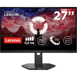 Lenovo Legion 27Q-10 - Écran Gaming de 27" QHD avec Eyesafe (IPS, 240Hz, 0.5ms, 2xHDMI+DP, AMD FreeSync Premium) - Inclinable et