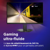 Lenovo Legion 27Q-10 - Écran Gaming de 27" QHD avec Eyesafe (IPS, 240Hz, 0.5ms, 2xHDMI+DP, AMD FreeSync Premium) - Inclinable et