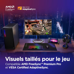 Lenovo Legion Pro 27Q-10 - Écran Gaming de 26.5" avec Eyesafe (QHD, QD-OLED, 280Hz, 0.03ms GtG, 2xHDMI+DP+ USB Type-C, AMD FreeS