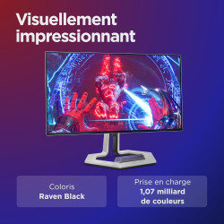 Lenovo Legion Pro 27Q-10 - Écran Gaming de 26.5" avec Eyesafe (QHD, QD-OLED, 280Hz, 0.03ms GtG, 2xHDMI+DP+ USB Type-C, AMD FreeS