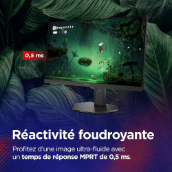 Lenovo Legion 27Q-11 - Écran Gaming 27'' (QHD,IPS, 300Hz, 0.5ms MPRT, 2X HDMI 2.1, DP 1.4, Câble DP, AMD FreeSync Premium) Régla
