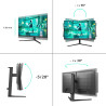 Philips 27M2N3200AM - Moniteur de Jeu Full HD 27 Pouces, 180 Hz, 1 ms GtG, FreeSync Prem., G-Sync comp. (1920x1080, 2X HDMI, Dis