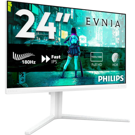 Philips 24M2N3201A - Moniteur de Jeu Full HD 24 Pouces, 180 Hz, 1 ms GtG, FreeSync Prem., G-Sync comp. (1920x1080, 2X HDMI, Disp