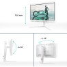 Philips Evnia 27M2N3201A - Moniteur de Jeu Full HD 27 Pouces, 180 Hz, 0,5 ms, FreeSync Prem., G-Sync Comp., HDR10 (1920x1080, 2X