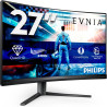 Philips Evnia 27M2C5500W/00 - Moniteur de Jeu QHD incurvé 27 Pouces, 240 Hz, HDR400, 1 ms GtG, FreeSync Premium Pro (2560x1440, 