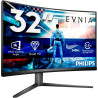 Philips Evnia 32M2C5500W - 32 Pouces QHD Curved Gaming Monitor, 0,5 ms MPRT, 240 Hz, FreeSync Prem. Pro., HDR400 (2560x1440, HDM