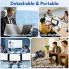 domyfan 15,6" Extension d’écran pour Ordinateur Portable, Triple écran Portable IPS FHD 1080P Ultra-Fin, pour 13-17" laptops, Pl