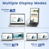 Écran Portable,Écran d'Extension pour PC Portable 14",Double Moniteur Portable Ultra-Fin FHD 1080P IPS pour PC Portable 13"-17",