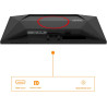 AOC Gaming Moniteur 24G4HRE 23.8 Pouce 200Hz Fast IPS Dalle, 0.5ms MPRT, HDR10, G-Sync Compatible, Haut-parleurs, (1920x1080 HDM