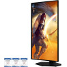 AOC Gaming Moniteur 25G4KUR 25 Pouce 420Hz, Fast IPS Dalle, 0.5ms GtG, HDR400, G-Sync Comp., Ajustable en Hauteur, USB Hub(1920x