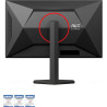 AOC Gaming Moniteur U27G4R 27 Pouce 160Hz Fast IPS Dalle, 0.5ms MPRT, HDR400, G-Sync Compatible, Ajustable en Hauteur, USB Hub(3