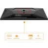 AOC Gaming Moniteur U27G4R 27 Pouce 160Hz Fast IPS Dalle, 0.5ms MPRT, HDR400, G-Sync Compatible, Ajustable en Hauteur, USB Hub(3