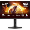 AOC Gaming Moniteur 24G4X 23.8 pouce 180Hz Fast IPS Dalle, 0.5ms MPRT, HDR10, G-Sync Compatible, Ajustable en hauteur, Haut-parl