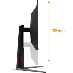 Aoc moniteur q27g4zd 27 pouce 280hz qd-oled dalle, 0.03ms gtg, hdr400 truenoir, g-sync compatible, ajustable en hauteur, usb hub