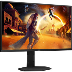 AOC Gaming Moniteur 25G4SXU 24.5 Pouce 310Hz, Fast IPS Dalle, 0.3ms MPRT, HDR400, G-Sync Compatible, Ajustable en Hauteur, USB H