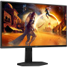 AOC Gaming Moniteur 25G4SXU 24.5 Pouce 310Hz, Fast IPS Dalle, 0.3ms MPRT, HDR400, G-Sync Compatible, Ajustable en Hauteur, USB H