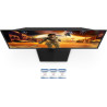 AOC Gaming Moniteur Q27G41ZDF 27 Pouce 240Hz QD-OLED Dalle, 0.03ms GtG, HDR10, G-Sync Compatible, (2560x1440 HDMI 1x 2.0 DP 1x 1