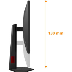 AOC Gaming Moniteur Q27G4ZR 27 Pouce 260Hz, Fast IPS Dalle, 0.3ms MPRT, HDR400, G-Sync Compatible, Ajustable en Hauteur, Haut-pa