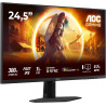AOC Gaming Moniteur 25G4SRE 24.5 Pouce 310Hz, Fast IPS Dalle, 0.3ms MPRT, HDR400, G-Sync Compatible, (1920x1080 HDMI 2X 2.0 DP 1