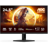 AOC Gaming Moniteur 25G4SRE 24.5 Pouce 310Hz, Fast IPS Dalle, 0.3ms MPRT, HDR400, G-Sync Compatible, (1920x1080 HDMI 2X 2.0 DP 1
