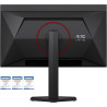 Aoc gaming moniteur q27g4sdr 27 pouce 360hz qd-oled dalle, 0.03ms gtg, hdr400 truenoir, g-sync compatible, ajustable en hauteur,