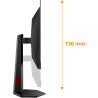 Aoc gaming moniteur q27g4sdr 27 pouce 360hz qd-oled dalle, 0.03ms gtg, hdr400 truenoir, g-sync compatible, ajustable en hauteur,