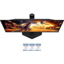Aoc gaming moniteur q27g4sdr 27 pouce 360hz qd-oled dalle, 0.03ms gtg, hdr400 truenoir, g-sync compatible, ajustable en hauteur,