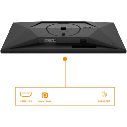AOC Gaming Moniteur Q27G4XF 27 Pouce 180Hz Fast IPS Dalle, 0.5ms MPRT, HDR10, G-Sync Compatible, Ajustable en Hauteur, (2560x144
