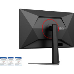 AOC Gaming Moniteur 27G4HA 27 Pouce 200Hz Fast IPS Dalle, 0.5ms MPRT, HDR10, G-Sync Compatible, Ajustable en Hauteur, Haut-parle