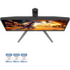 AOC Gaming Moniteur 27G4HA 27 Pouce 200Hz Fast IPS Dalle, 0.5ms MPRT, HDR10, G-Sync Compatible, Ajustable en Hauteur, Haut-parle