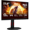 AOC Gaming Moniteur 24G4ZR 24 Pouce 260Hz, Fast IPS Dalle, 1ms GtG, HDR10, G-Sync Compatible, Ajustable en Hauteur, (1920x1080 H