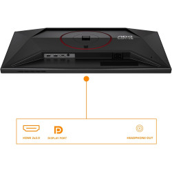 AOC Gaming Moniteur 24G4ZR 24 Pouce 260Hz, Fast IPS Dalle, 1ms GtG, HDR10, G-Sync Compatible, Ajustable en Hauteur, (1920x1080 H