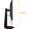 AOC Gaming Moniteur 24G4ZR 24 Pouce 260Hz, Fast IPS Dalle, 1ms GtG, HDR10, G-Sync Compatible, Ajustable en Hauteur, (1920x1080 H