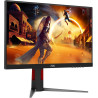 AOC Gaming Moniteur 24G4HA 23.8 Pouce 200Hz Fast IPS Dalle, 0.5ms MPRT, HDR10, G-Sync Compatible, Ajustable en Hauteur, Haut-par