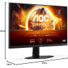 AOC Gaming Moniteur 24G4XE 23.8 Pouce 180Hz Fast IPS Dalle, 0.5ms MPRT, HDR10, G-Sync Compatible, Haut-parleurs, (1920x1080 HDMI