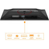 AOC Gaming Moniteur Q27G4ZDR 27 Pouce 240Hz QD-OLED Dalle, 0.03ms GtG, HDR10, G-Sync Compatible, Ajustable en Hauteur, USB Hub(2