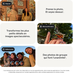 Google Pixel 9a – Smartphone Android débloqué avec Appareil Photo IA, Batterie Longue durée et sécurité Robuste – Iris, 256GB