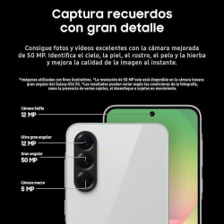 Samsung Galaxy A56 256Go Smartphone Android 5G 8Go RAM AI Display 6.7" Super AMOLED Fotocamera 50MP 5.000 mAh (Gris)