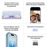 Apple iPhone 17 256 Go : Écran 6,3 pouces avec ProMotion, Puce A19, Caméra avant Center Stage, Meilleure résistance aux rayures,