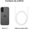 Apple iPhone 17 256 Go : Écran 6,3 pouces avec ProMotion, Puce A19, Caméra avant Center Stage, Meilleure résistance aux rayures,