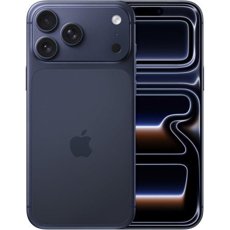 Apple iPhone 17 Pro Max 256 Go : Écran 6,9 Pouces, Puce A19 Pro, Autonomie Record sur iPhone, Système caméra Pro Fusion, Caméra 