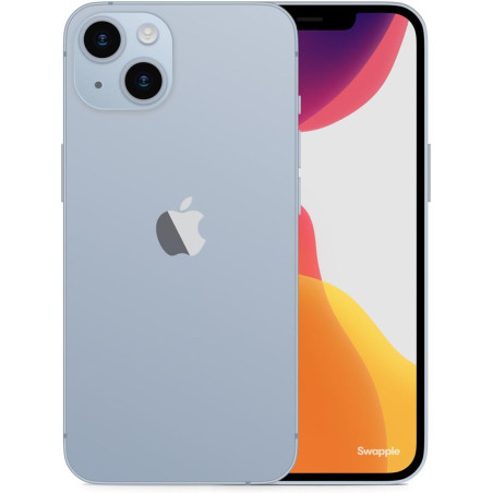 Apple iPhone 14, 128 Go - Bleu - (Reconditionné)