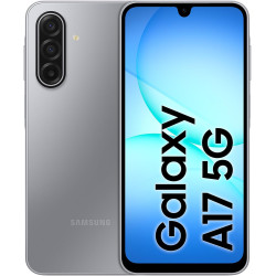 Samsung Galaxy A17 5G 128 Go, Smartphone Android déverrouillé, écran 6,7", Batterie 5000 mAh, Gris, Version FR