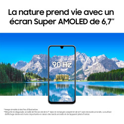 Samsung Galaxy A17 5G 128 Go, Smartphone Android déverrouillé, écran 6,7", Batterie 5000 mAh, Gris, Version FR