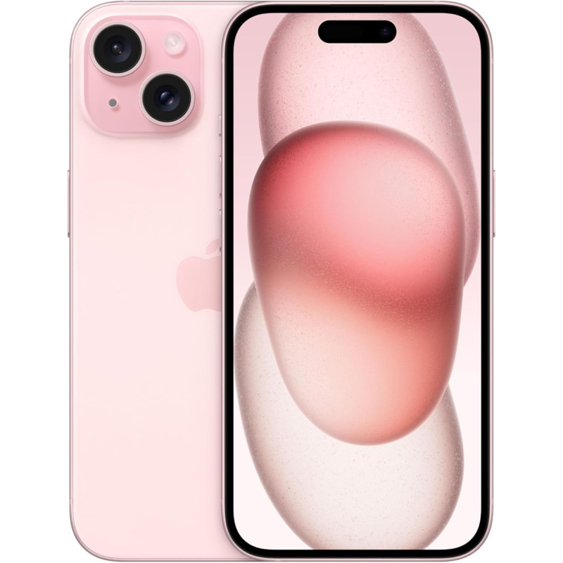 Apple iPhone 15 128Go - Rose (Reconditionné)