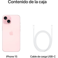 Apple iPhone 15 128Go - Rose (Reconditionné)